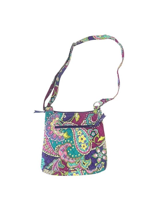Vera Bradley Handbags - Vera Bradley Crossbody Purse Flowered 11" x 11"